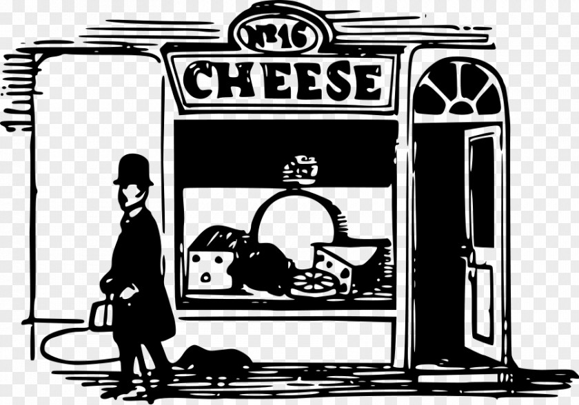 Shops Cliparts The Complete Book Of Cheese Shopping Clip Art PNG