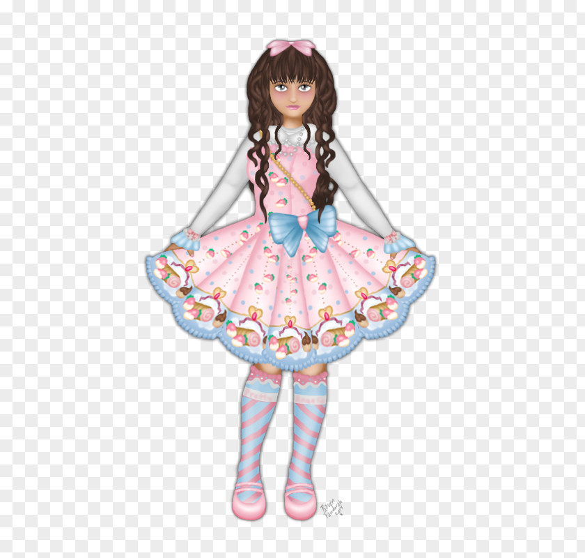 Strawberry Cream Costume Design Barbie PNG