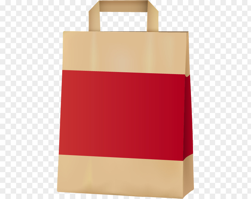 Vector Cartoon Shopping Bags Bag PNG