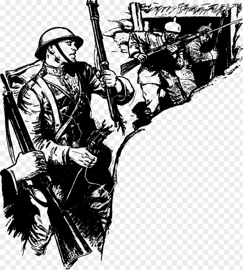Vector Soldier With A Gun First World War Second American Civil Clip Art PNG