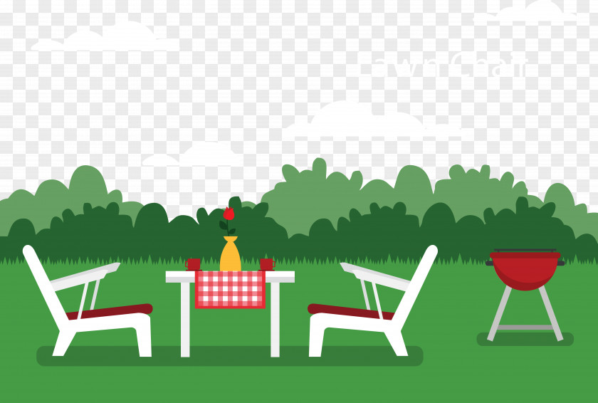 Wild Barbecue Party Lawn PNG
