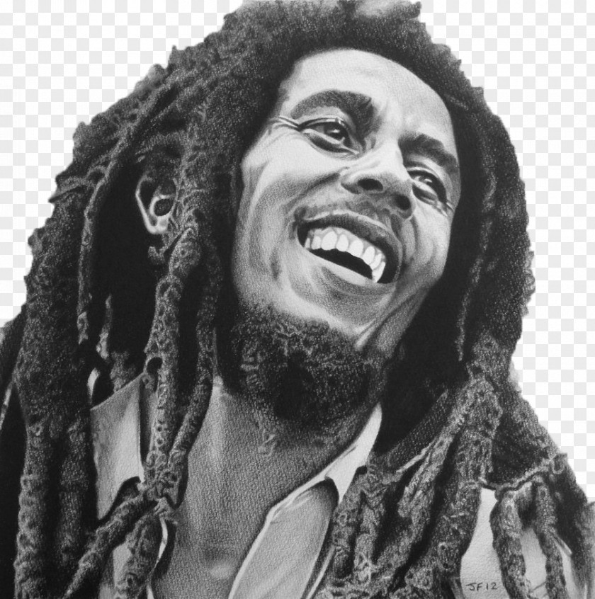 Bob Marley And The Wailers Drawing Reggae Sketch PNG