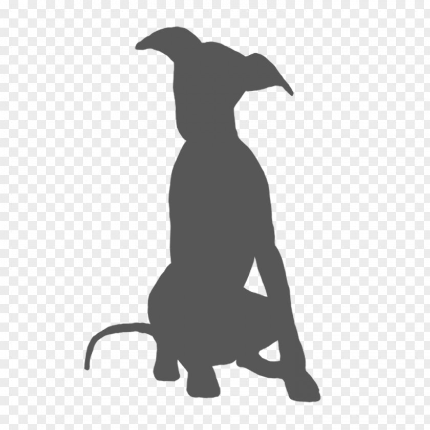 Dog Silhouette Italian Greyhound Whippet Spanish Lurcher PNG