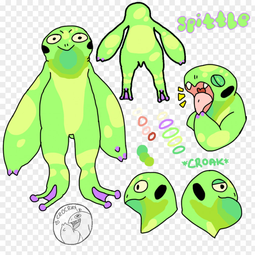 Frog Toad Green Cartoon Clip Art PNG