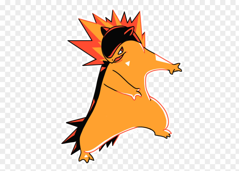 Sprite Pokémon Gold And Silver Typhlosion PNG