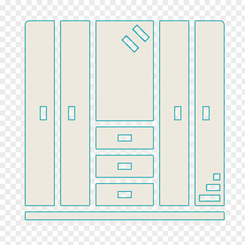 Cabinet Icon Wardrobe Home Equipment PNG