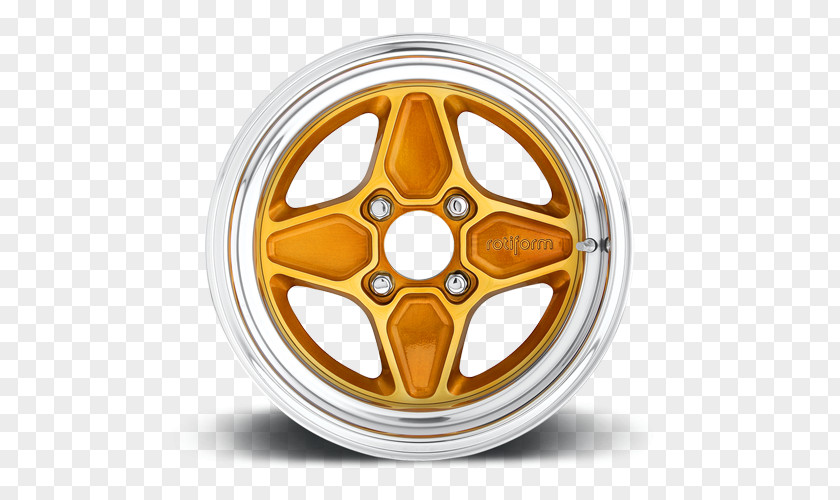 Gold Accent Alloy Wheel Spoke Forging Cedar Performance PNG