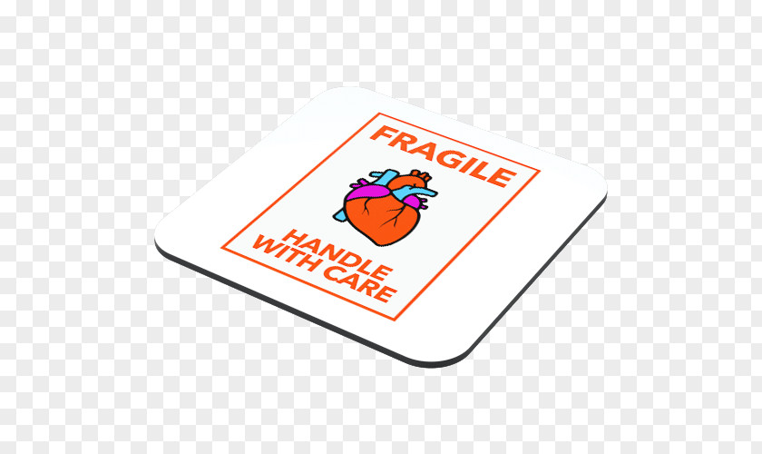 Handle With Care Logo Brand Line Material Font PNG