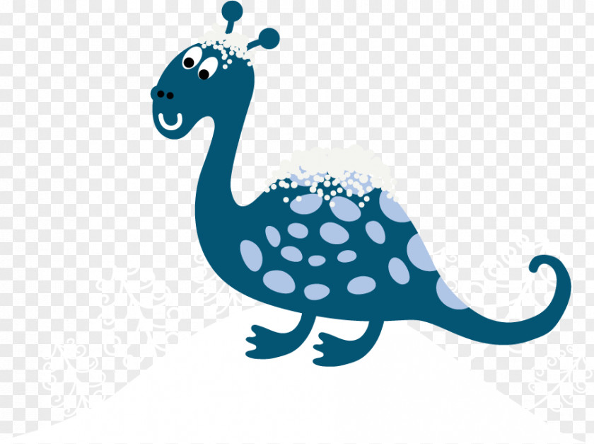 Vector Blue Snow Dinosaur Tyrannosaurus Shapes FREE Cute Dinosaurs PNG