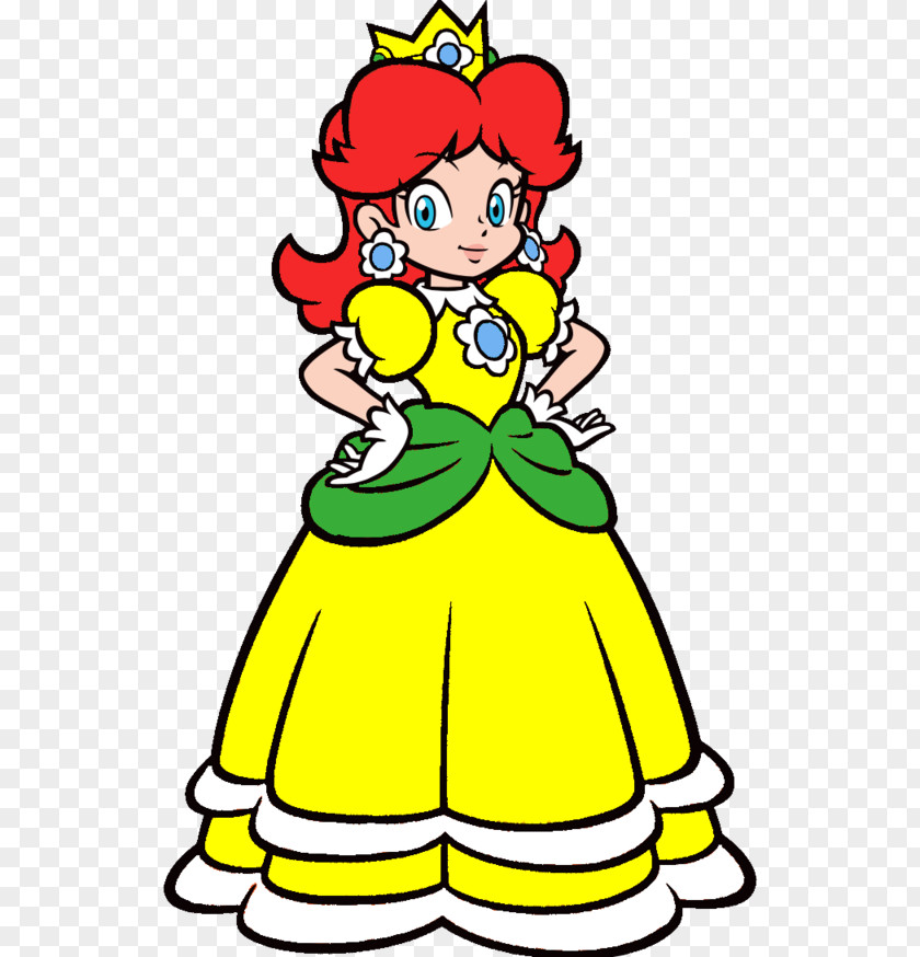 Atari Poster Princess Daisy Super Peach Mario Party 6 PNG