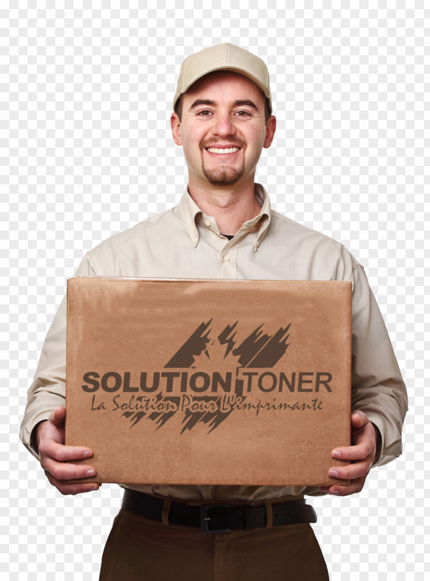 Box Delivery Man Courier Parcel PNG