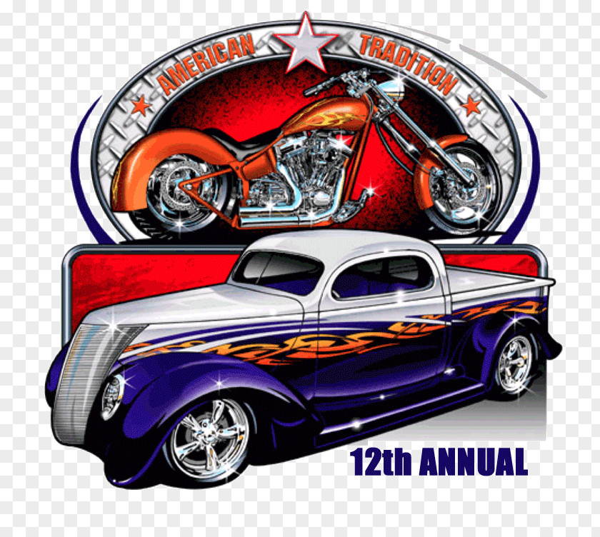 Diner Flyer Vintage Car Auto Show Logo Motor Vehicle PNG