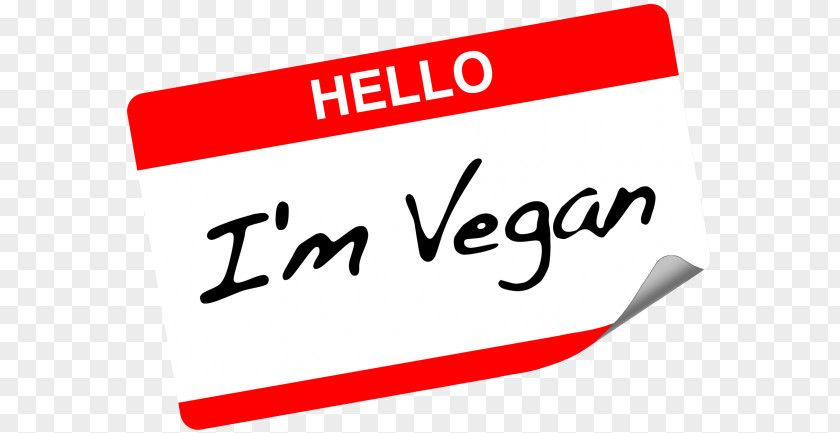 Hello My Name Is Veganism Animal Product Logo Clip Art Brand PNG