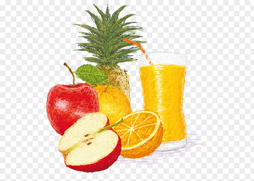 Jus D'ananas Orange Juice Apple Orangina Fizzy Drinks PNG