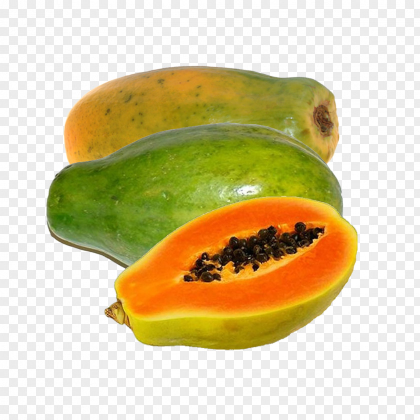 Papaya Tropical Fruit Vegetable Food PNG