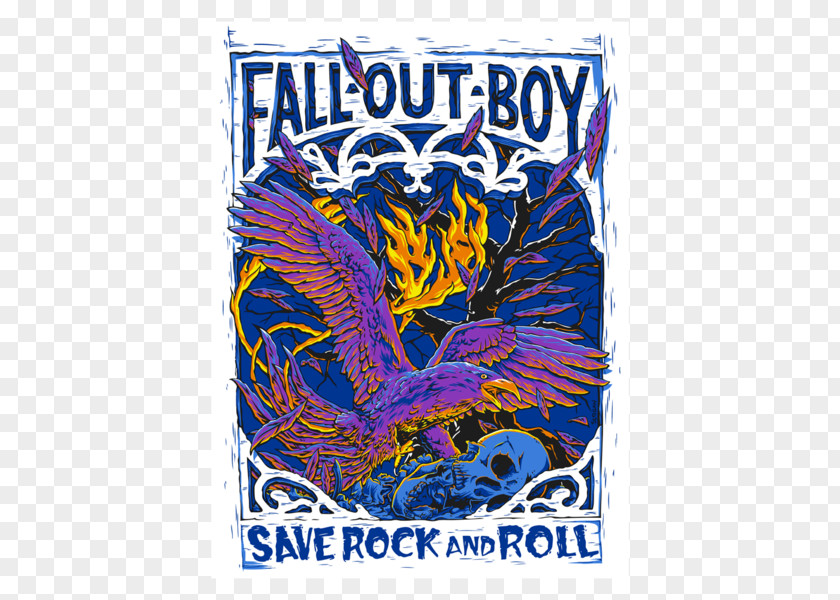 T-shirt Fall Out Boy Art Musical Ensemble PNG