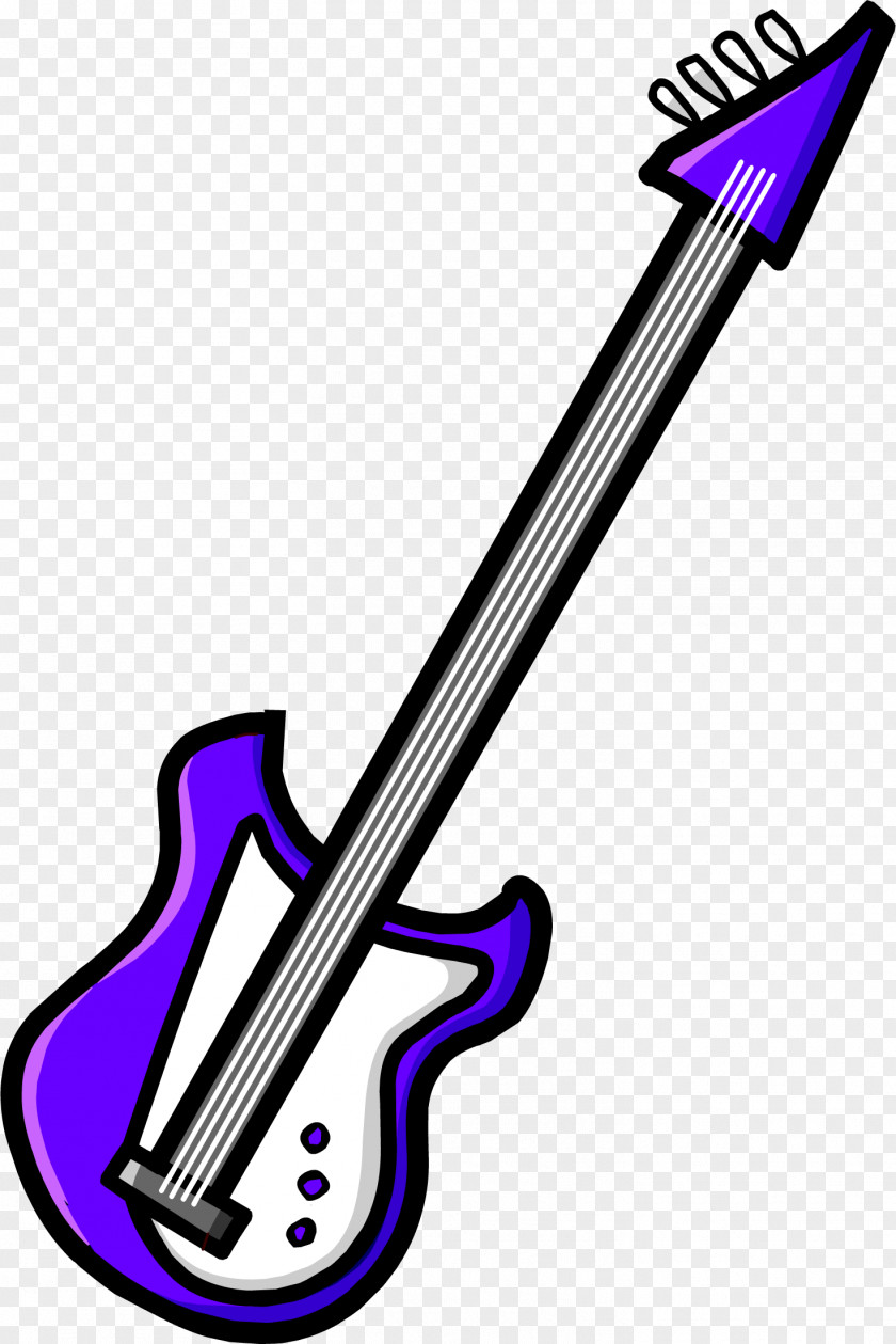 Bass Club Penguin Guitar Electric Clip Art PNG
