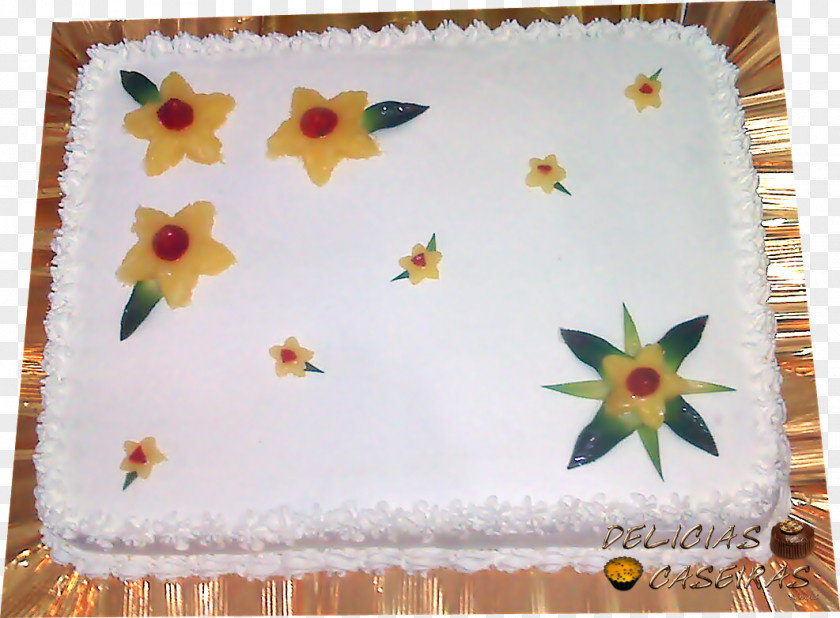 Cake Birthday Frosting & Icing Torte Sugar Pineapple PNG