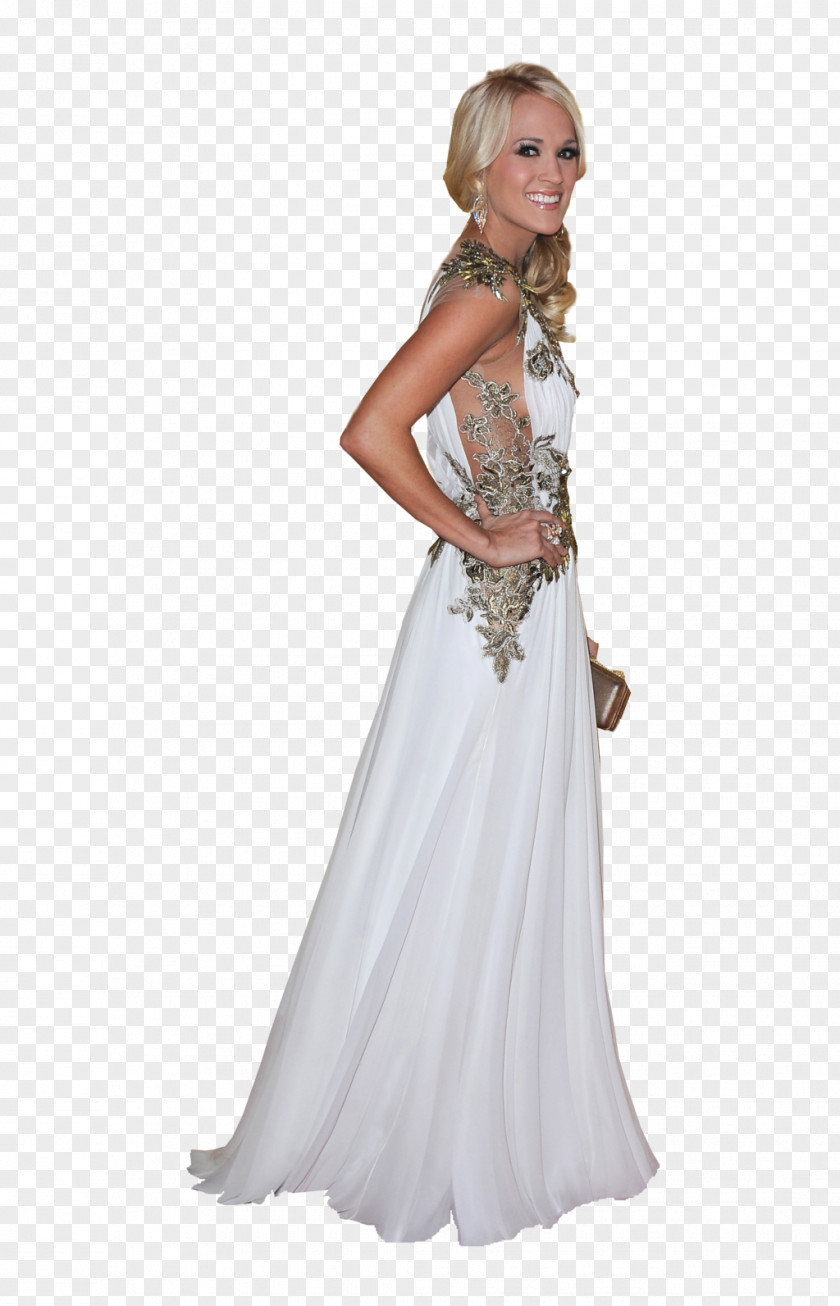 Carrie Underwood Wedding Dress PNG