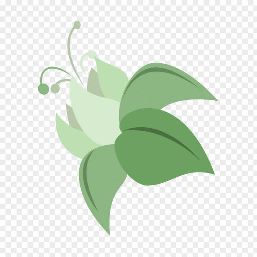 Green Flower Painting Petal Desktop Wallpaper Clip Art PNG