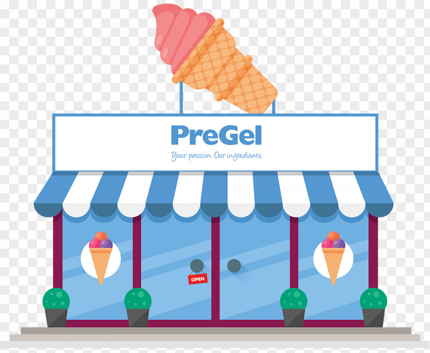 Ice Cream Shop Clip Art PNG