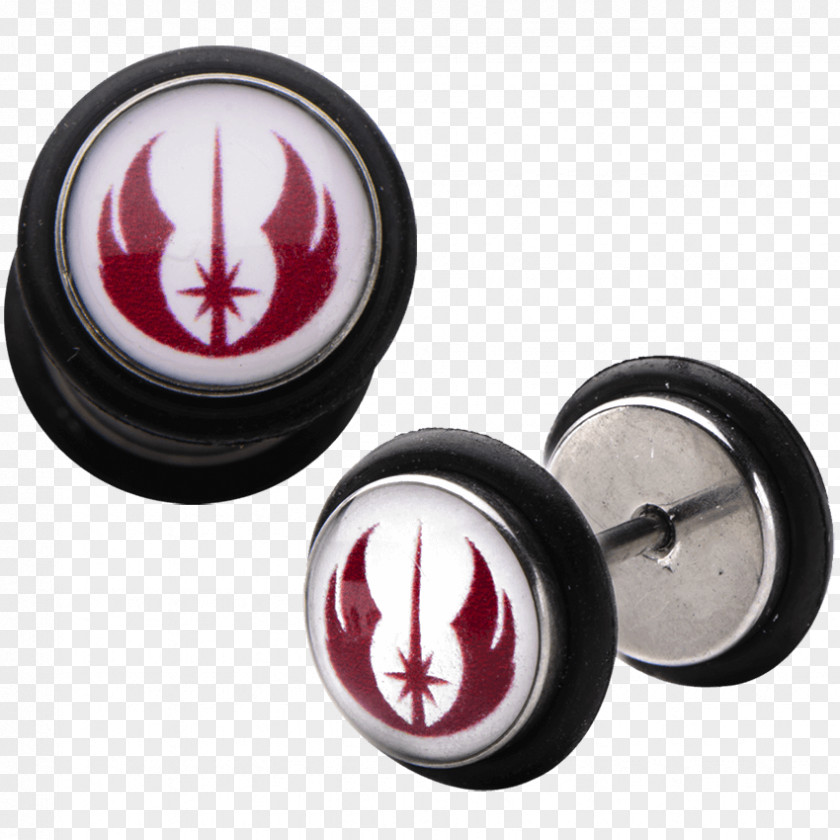 Jedi Order Symbol Earring Anakin Skywalker Body Jewellery Star Wars PNG
