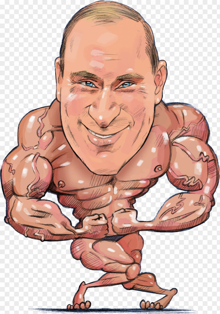 Muscular Vladimir Putin President Of Russia Politician PNG