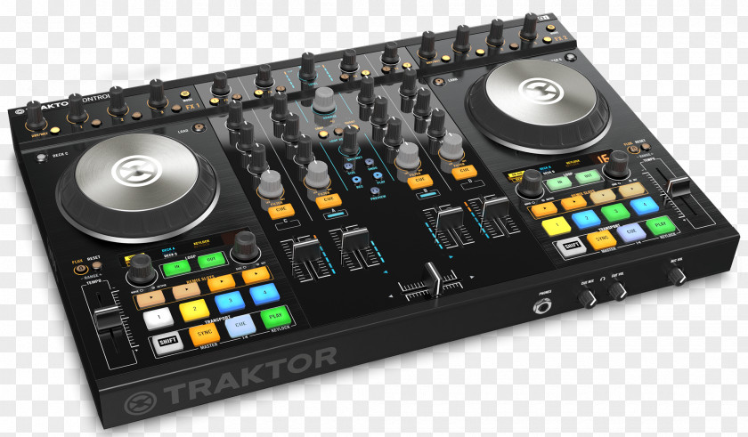 Native Traktor Instruments Disc Jockey DJ Controller Computer Software PNG