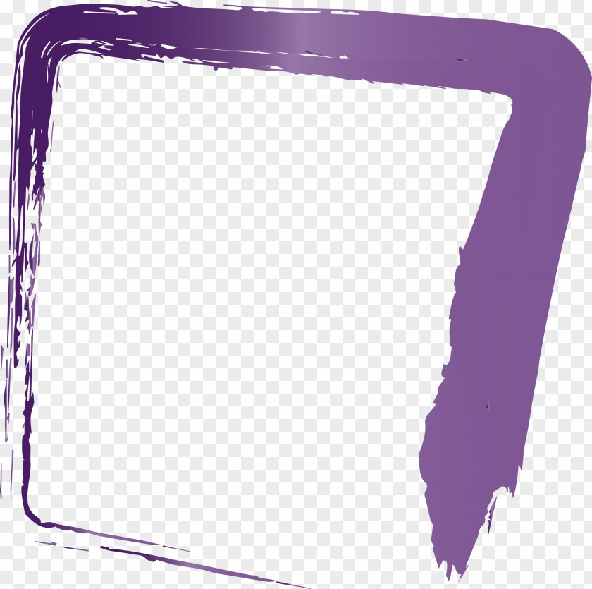 Purple Violet Rectangle PNG