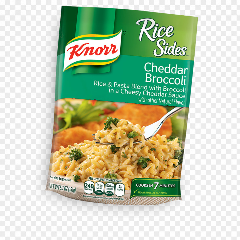 Rice Pasta Side Dish Cheddar Cheese Knorr PNG