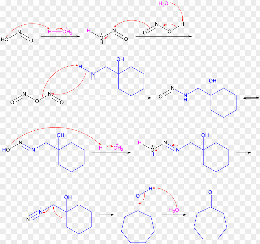 Tiffeneau–Demjanov Rearrangement Chemical Reaction Name PNG