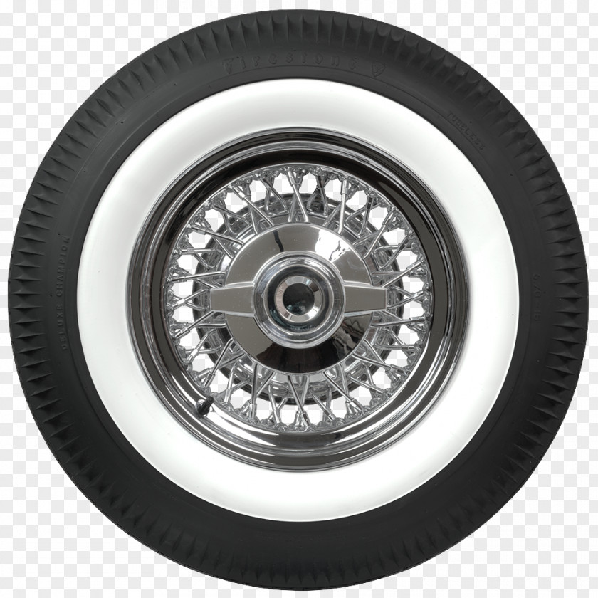 Whitewall Tire Car Buick Coker Wire Wheel PNG