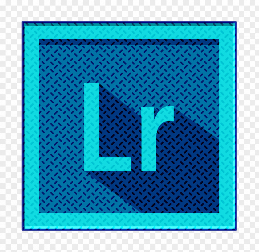 Azure Teal Adobe Icon Design Lightroom PNG