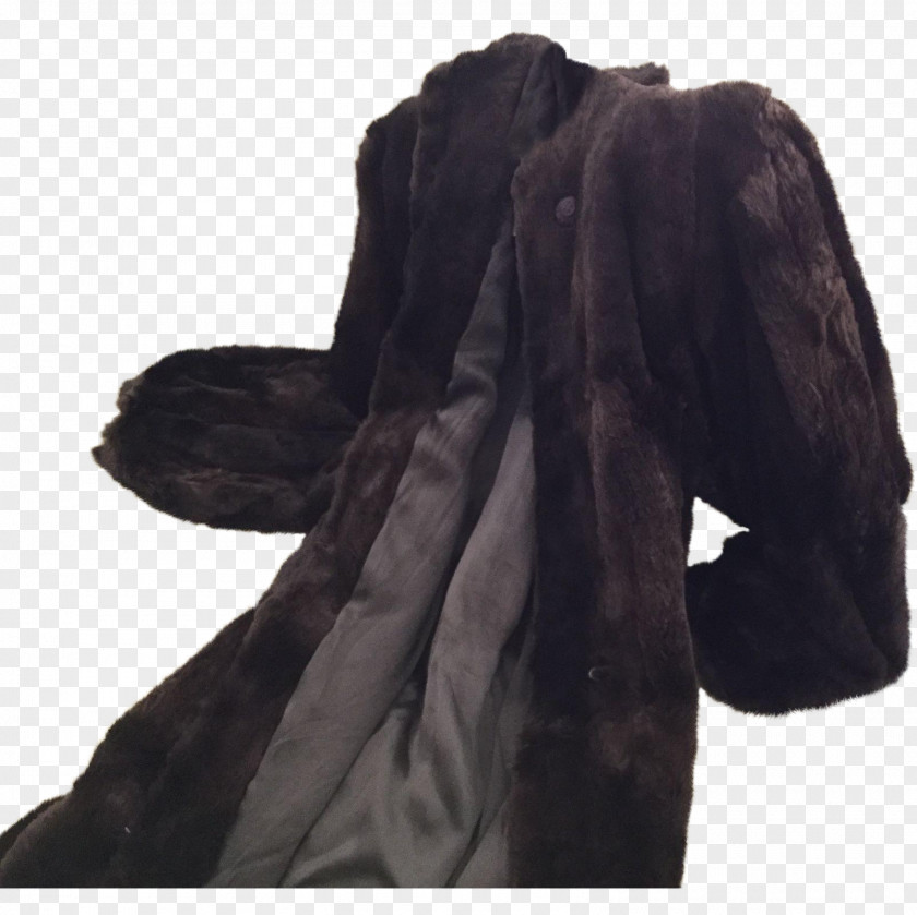 Beaver Fur Clothing Coat Jacket Vintage PNG