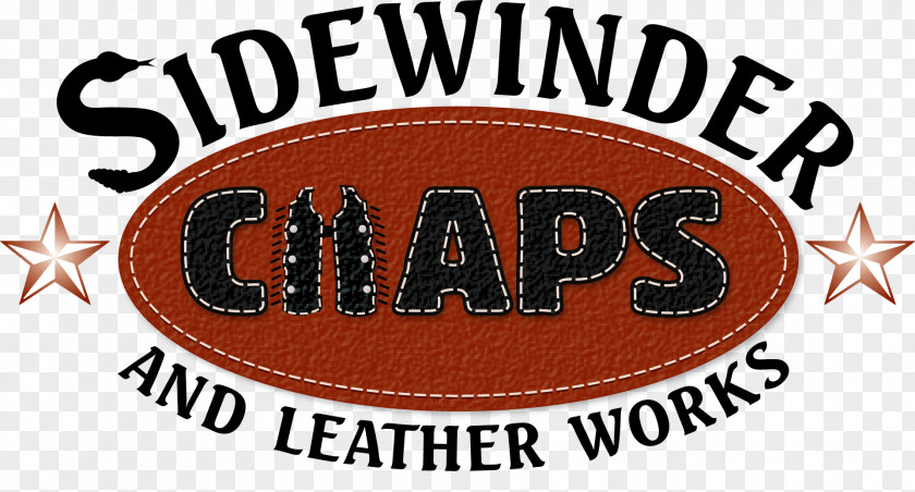 Chaps Cowboy Leather Logo PNG