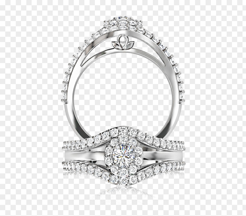 Halo Circle Jewellery Wedding Ring Gemstone Diamond PNG