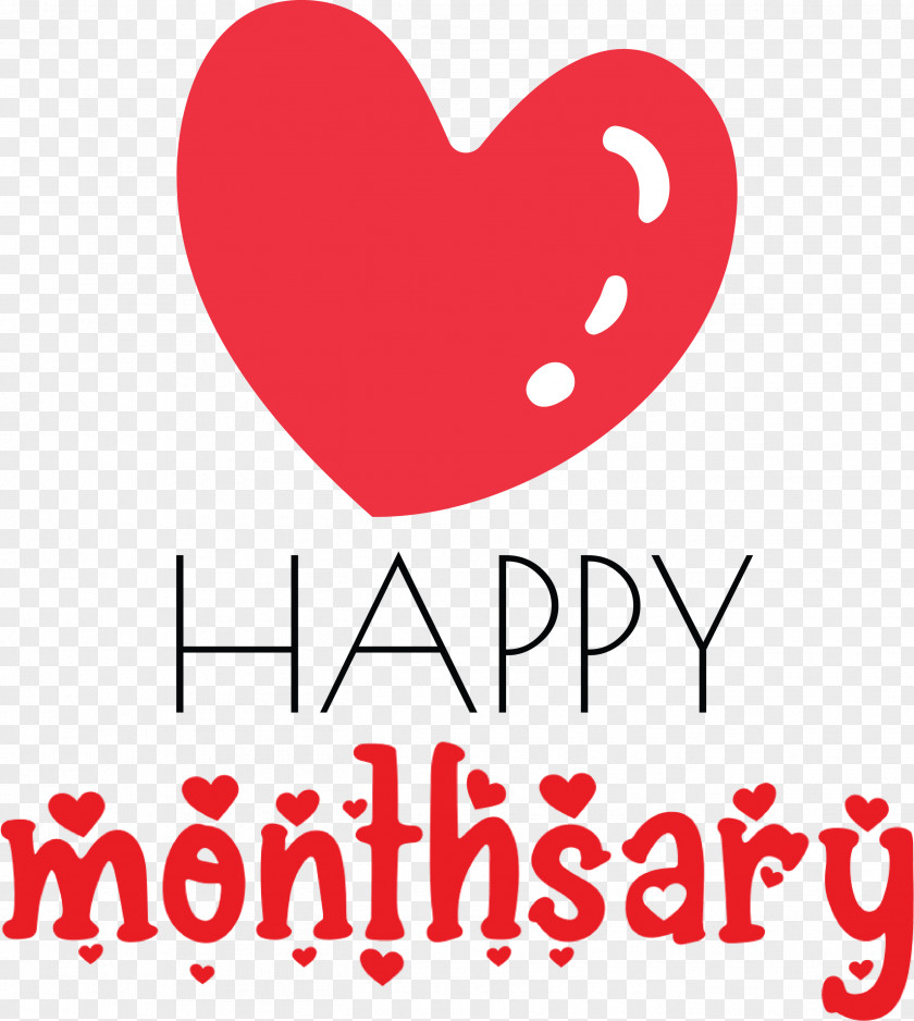 Happy Monthsary PNG