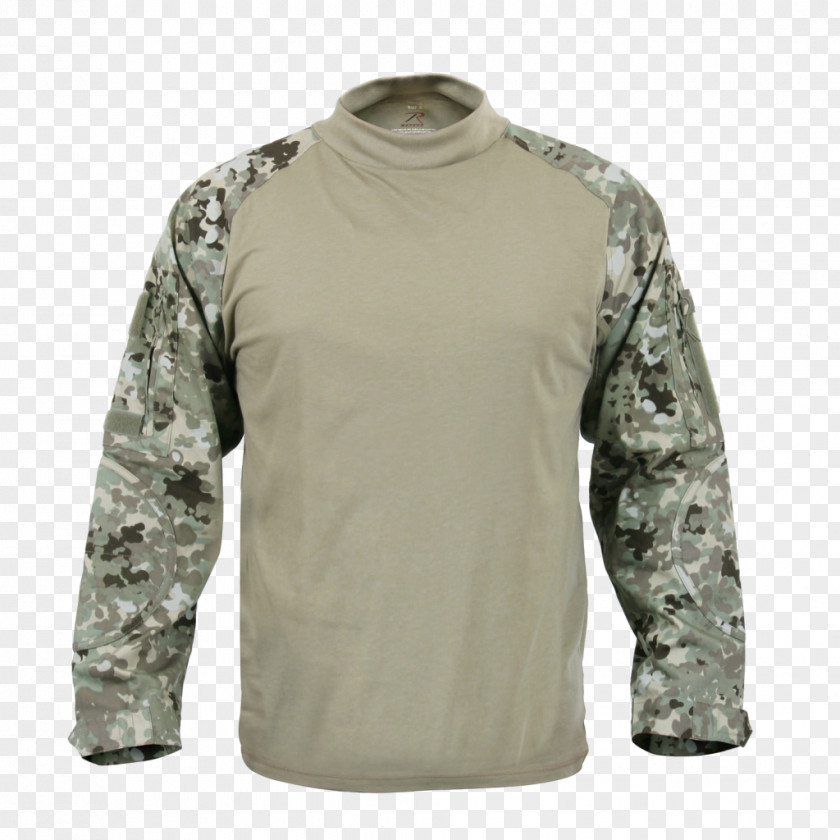 T-shirt Army Combat Shirt Battle Dress Uniform Military Camouflage PNG