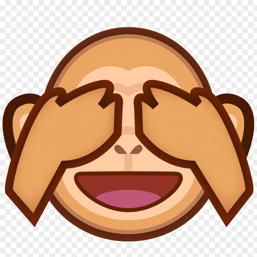 Three Wise Monkeys Emoji Smile Laughter PNG