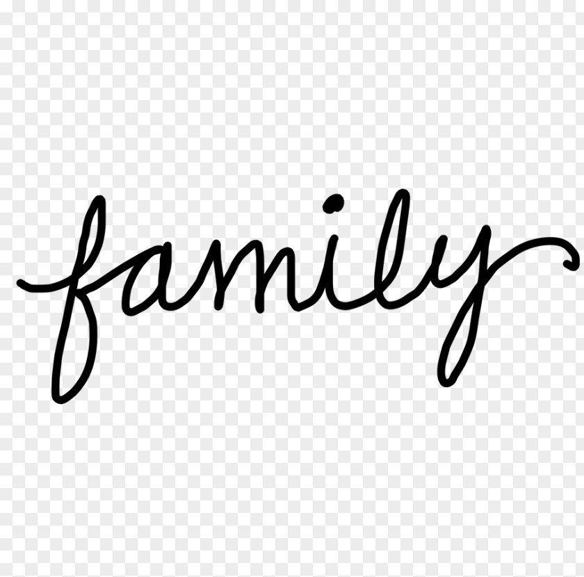 Family Word Clip Art PNG
