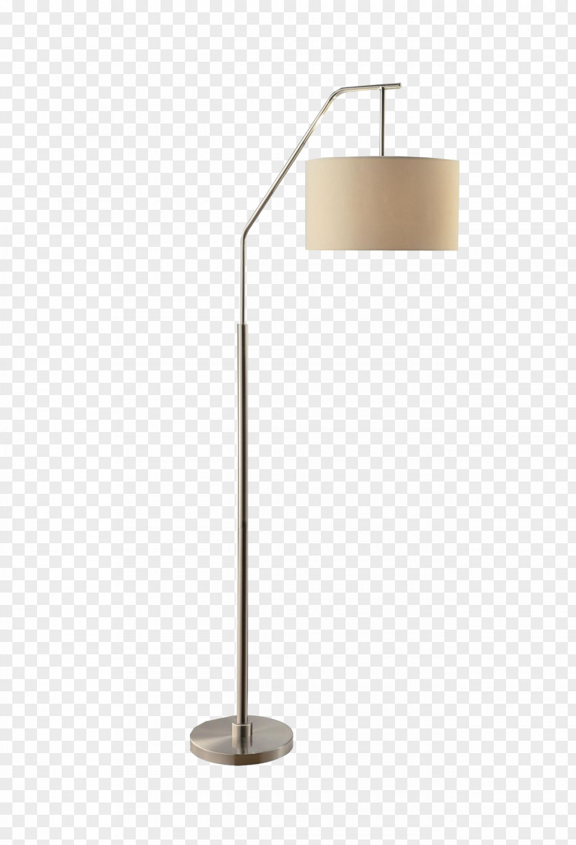 White Minimalist Standing Lamp Lampe De Bureau Light PNG