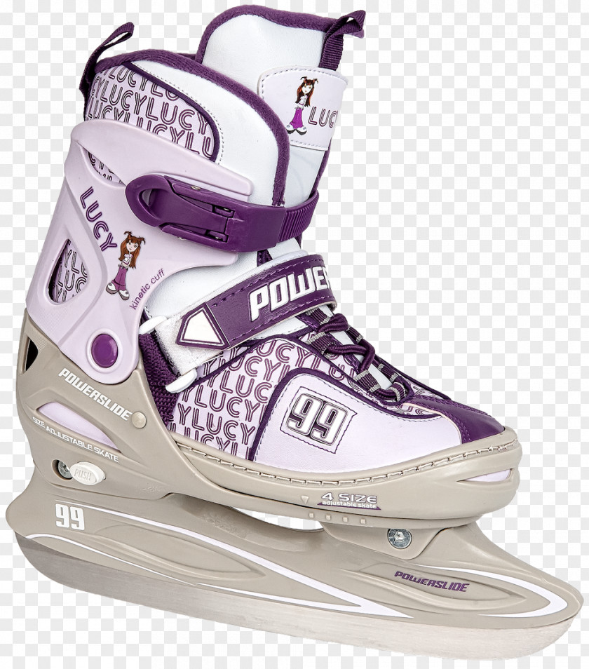 Child Sport Sea Ice Skating Powerslide Inline Ski Boots Shoe PNG