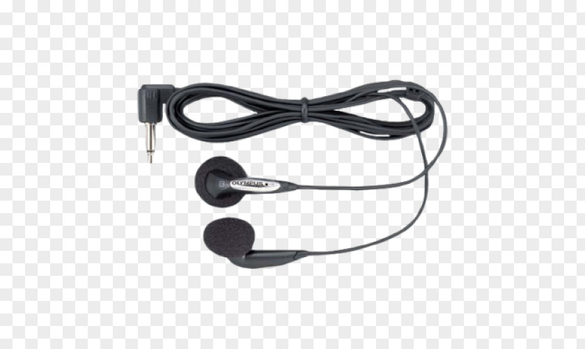Headset Microphones Speaking Olympus E-20 Headphones Dictation Machine Écouteur PNG