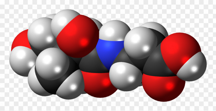 Pantothenic Acid Space-filling Model Phosphopantetheine Vitamin PNG