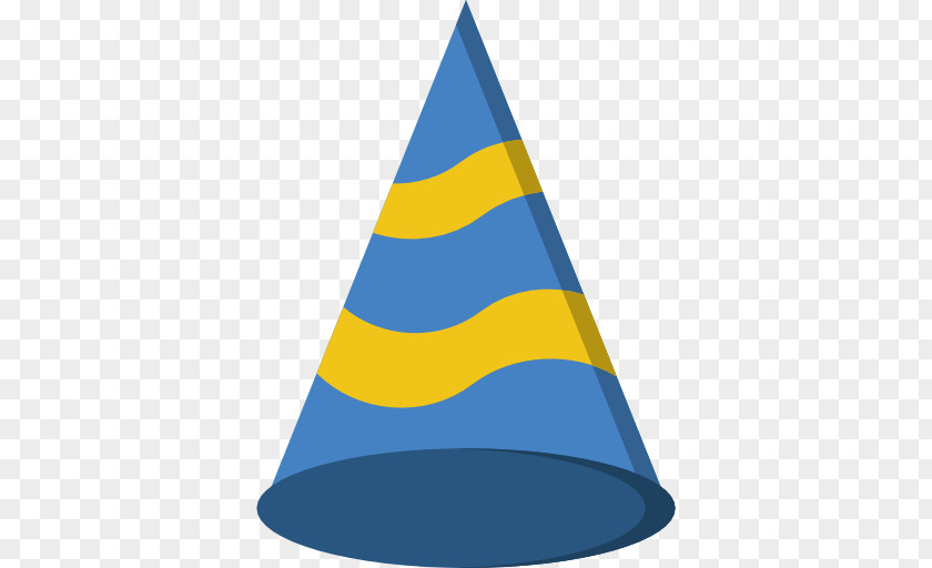 Triangle Party Hat Product Design Cone Cobalt Blue PNG