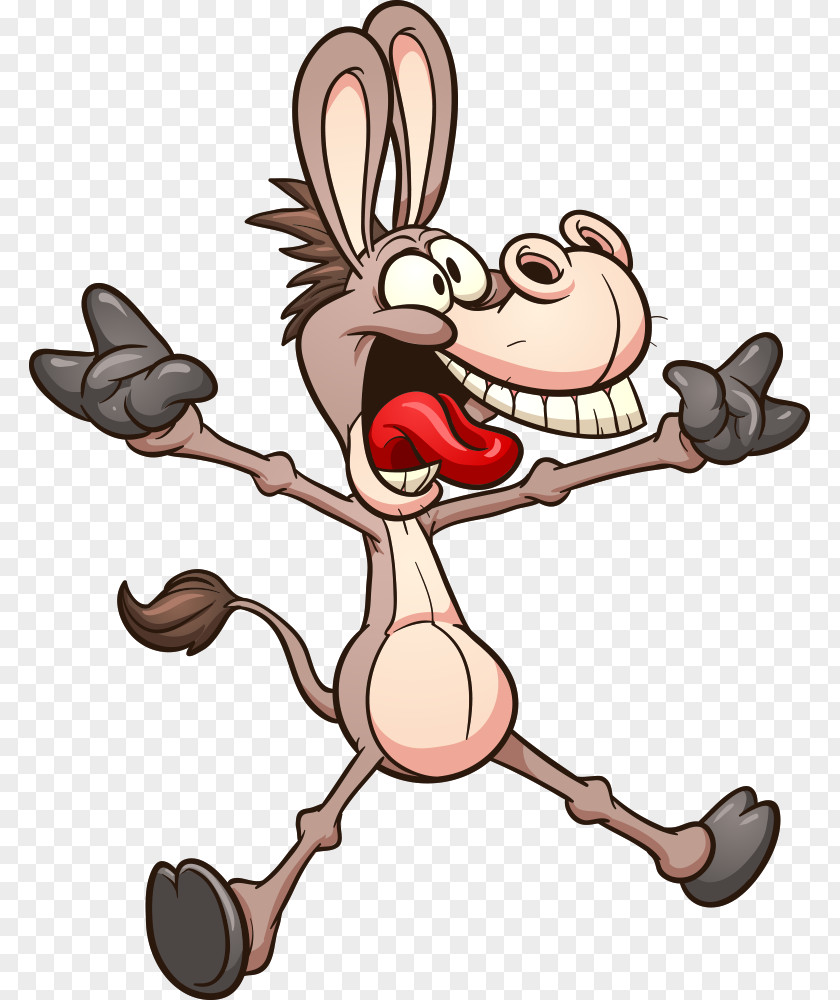 Vector Donkey PNG