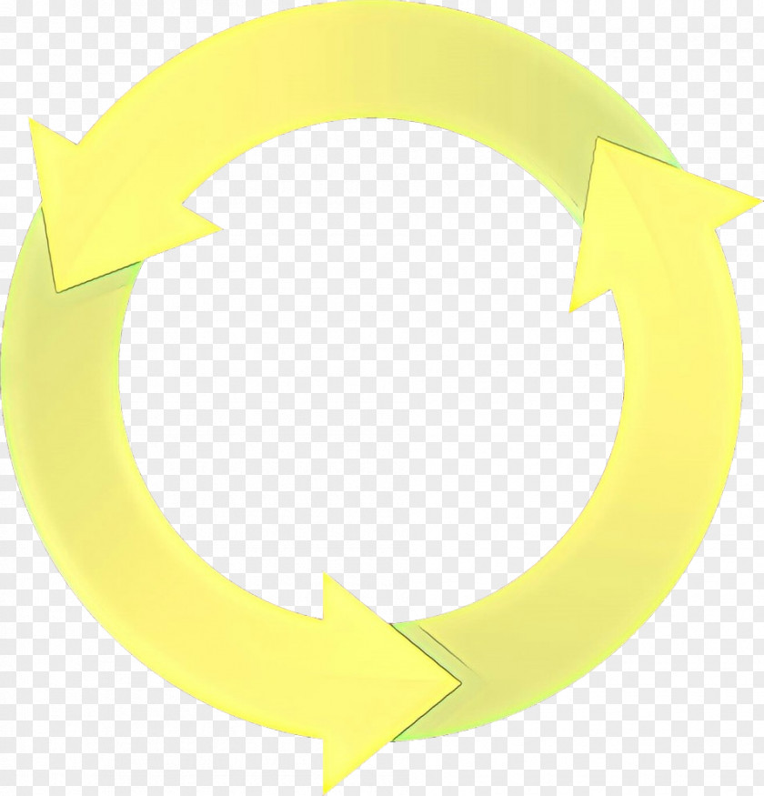 Yellow Circle Symbol PNG