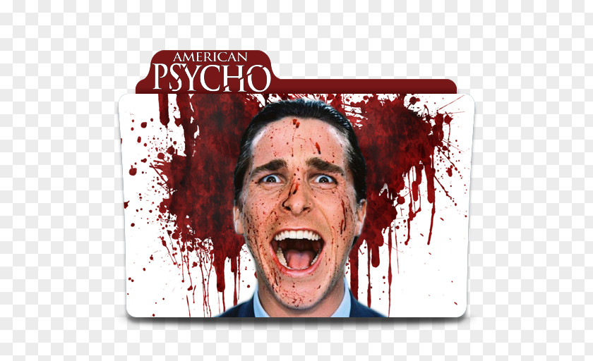 AMERICAN PSYCHO Christian Bale American Psycho Patrick Bateman YouTube Poster PNG