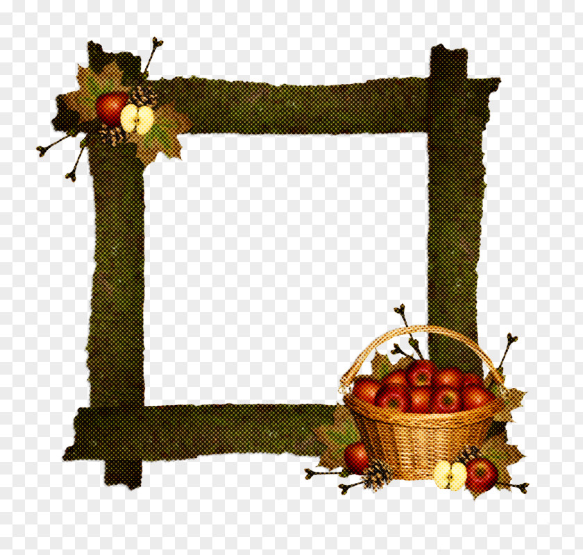 Apple Plant Picture Frame PNG