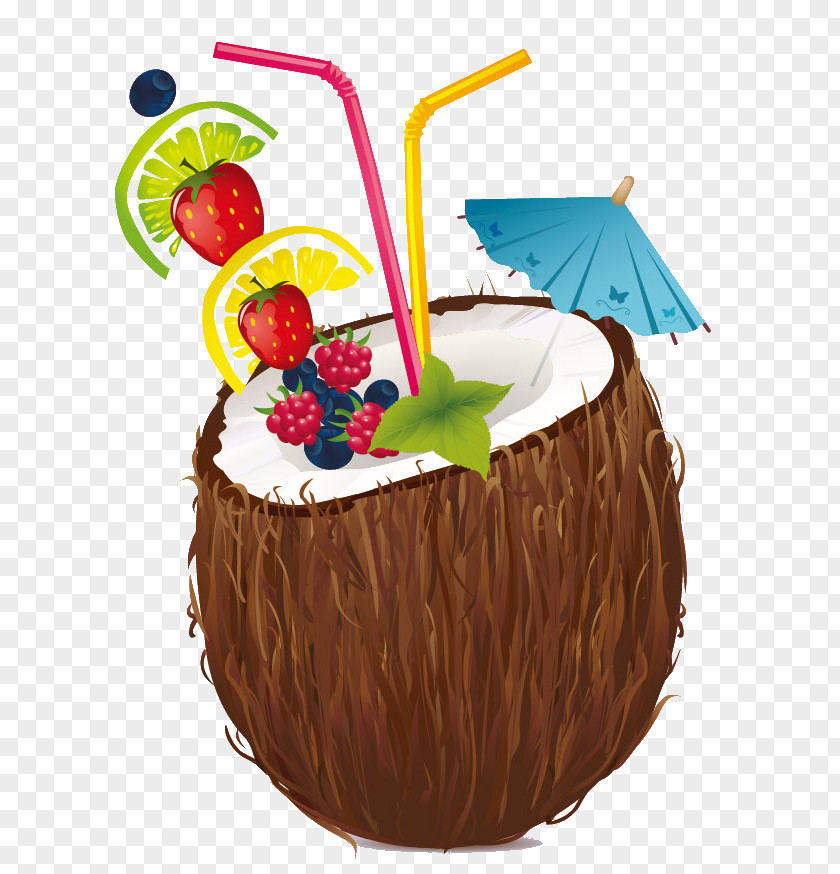 Cocktail Coconut Water Margarita Milk Piña Colada PNG